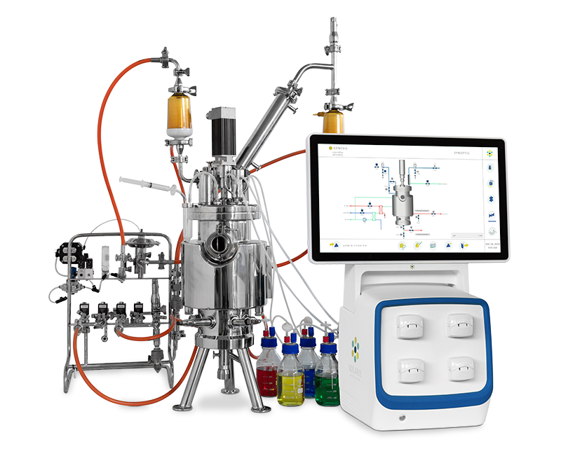 Solaris Genesis 7.5-20L – SIP Benchtop Bioreactor & Fermenter